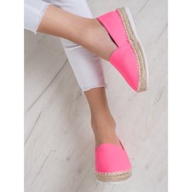 Small Swan Textil espadrillák rózsaszín 1