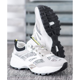 MCKEYLOR Sportcipő fehér szürke 1