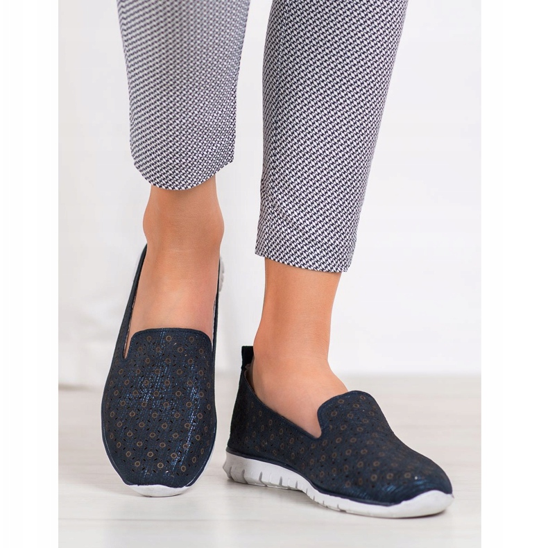 Filippo Bőr urak a platformon kék 1