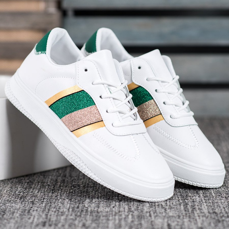 Small Swan Divatos sportcipő fehér 1