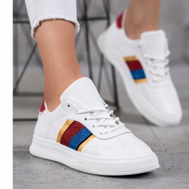 Small Swan Divatos sportcipő fehér 1