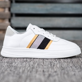 Small Swan Divatos sportcipő fehér 2