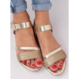 Arany női szandál D-118 Gold aranysárga 1