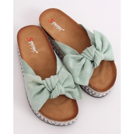 Női mentapapucs LK29P Green zöld 1
