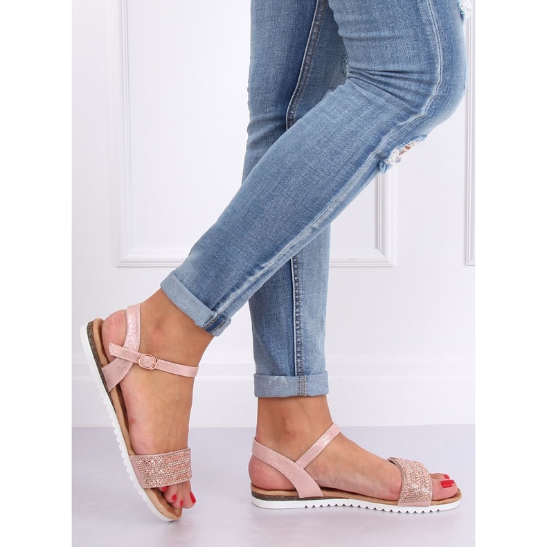 Rózsaszín női szandál HT-69 Pink 2