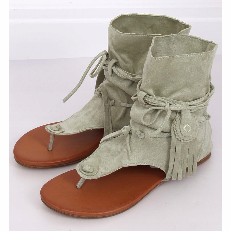 Papucsok celadon felsővel SL1010P Green zöld 1