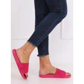 Egyszerű fukszia papucs CK98 Fuchsia rózsaszín 1