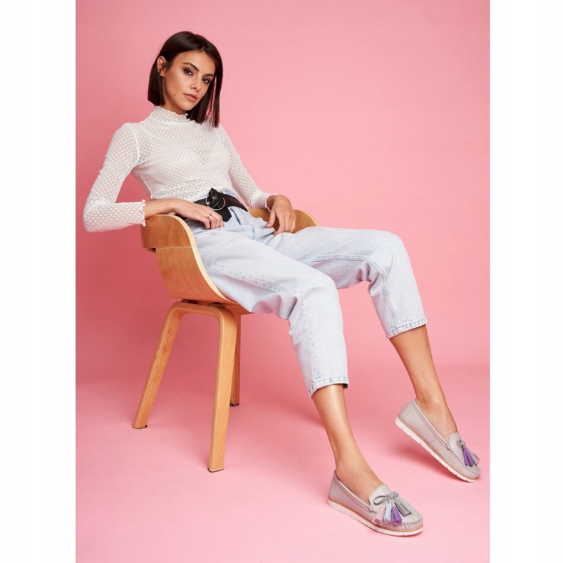 EVE Női cipők Bőr szürke Bebbo 1