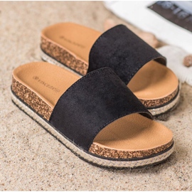 Fekete VINCEZA papucs 1