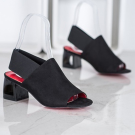 Goodin Csúsztatható cipő egy poszton fekete 1