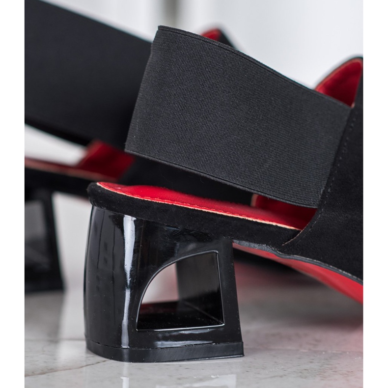 Goodin Csúsztatható cipő egy poszton fekete 2