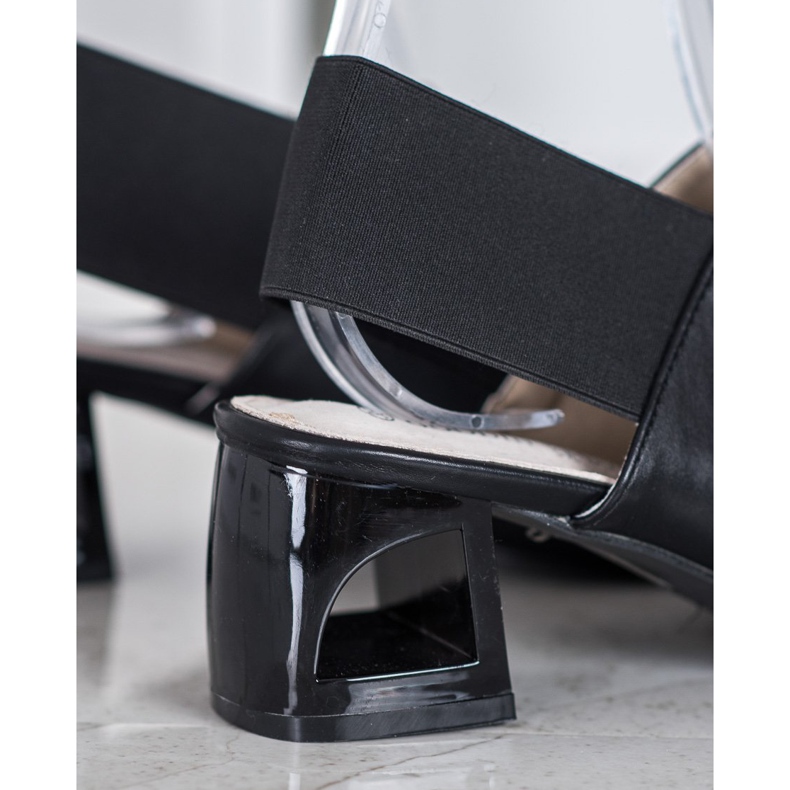 Goodin Csúsztatható cipő egy poszton fekete 2