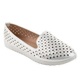 Kék DY-08 áttört cipők szürke 1