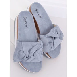 Kék női kék papucs SS116P Kék 1