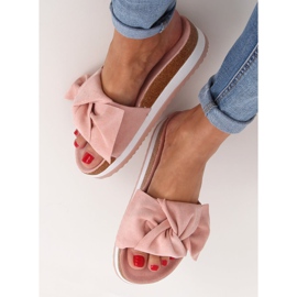 Női rózsaszín papucs SS116P Pink 2