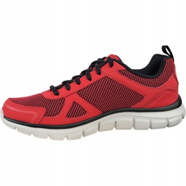 Skechers Track-Bucolo M 52630-RDBK Cipő piros 1