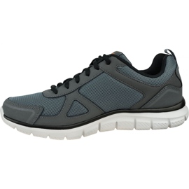 Skechers Track-Scloric M 52631-CCBK szürke 1