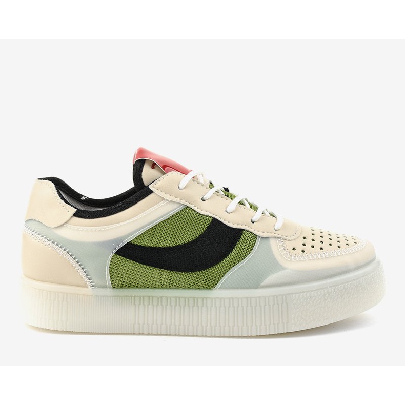 Zöld sportcipők LA51P cipők sokszínű 2