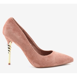 Rózsaszín klasszikus DD50P öko-velúr sarok 2