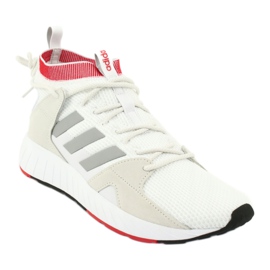 Adidas Questarstrike Mid M G25775 cipő fehér piros szürke 1 Adidas Questarstrike Mid M G25775 cipő fehér piros szürke 1