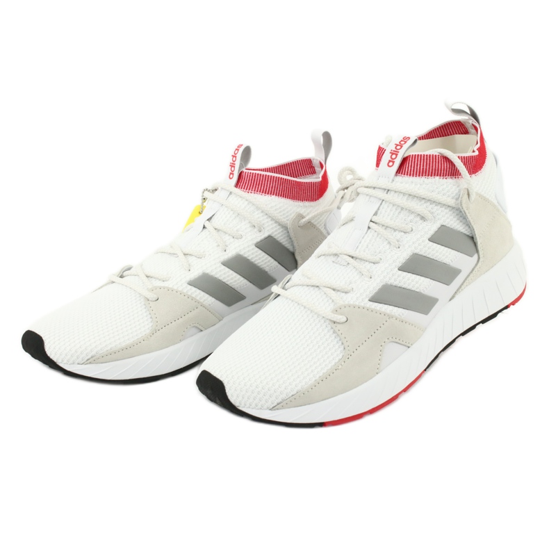Adidas Questarstrike Mid M G25775 cipő fehér piros szürke 2