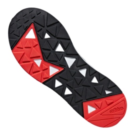 Adidas Questarstrike Mid M G25775 cipő fehér piros szürke 3