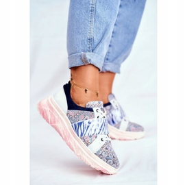 Sportcipő Női bőrcipő Maciejka 04448-27 barna sötétkék 1