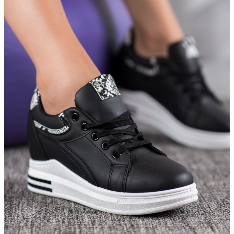 Lovery Wedge Cipők fekete 1