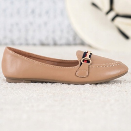 Clowse Divatos urak öko bőrrel barna 2