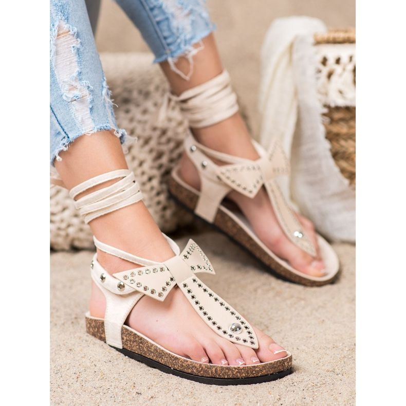 Seastar Kötve papucs szandál barna 1