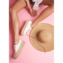 Női espadrilles Big Star White FF274143 fehér 1