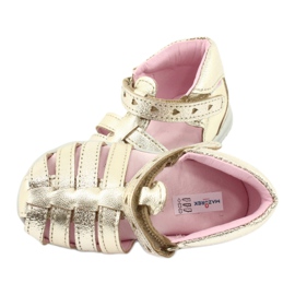 Mazurek 245 arany bőr szandál aranysárga 4 Mazurek 245 arany bőr szandál aranysárga 4