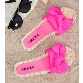 SHELOVET Stílusos rózsaszín papucs 2 SHELOVET Stílusos rózsaszín papucs 2