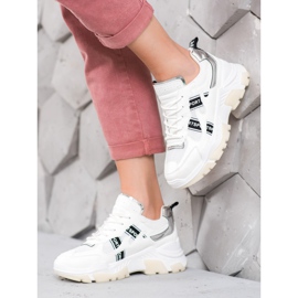 SHELOVET Fehér sportcipők 1