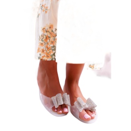 Lu Boo | Gumi balerinák Meliski Bow White Cindela színtelen 2