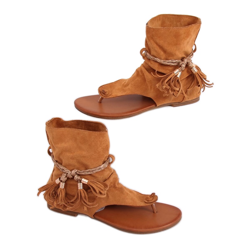 SEA Női szandál Flip-flop Camel SL1011 Madrit sokszínű 1
