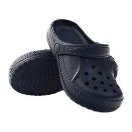 Gránátos Befado 159Y003 papucs sötétkék 4