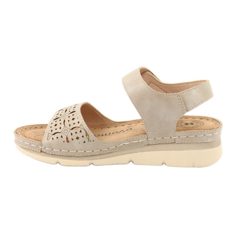 Evento Kényelmes bézs színű szandál 20SD98-1601 1