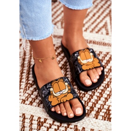 Női papucs Garfield ZAXY Black FF285073 fekete 2