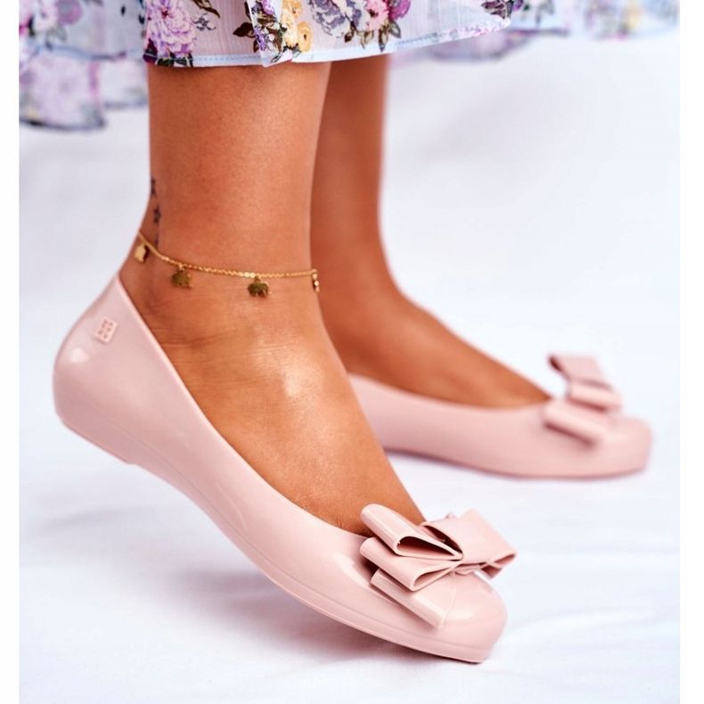 Női illatos gumi balerinák ZAXY világos rózsaszín FF285058 1