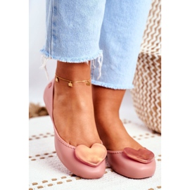 Női illatos gumi balerinák ZAXY Pink FF285052 rózsaszín 1