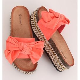 Coral CK137P Korallpapucs magas talpon narancssárga 1