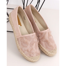 Rózsaszín BB29 Rózsaszín espadrilles nőknek 1