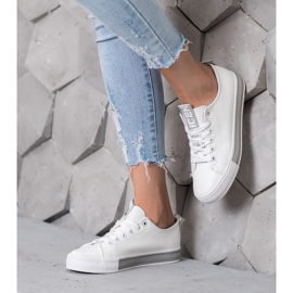 SHELOVET Cipők Eco Bőrrel Szép fehér 1