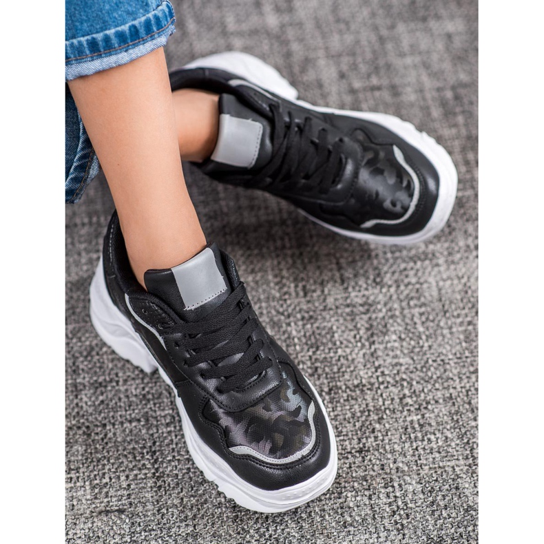 SHELOVET Könnyű cipők fekete 1