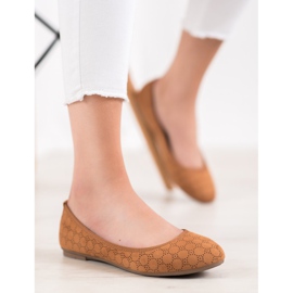 Fama Áttört balerinák barna 1