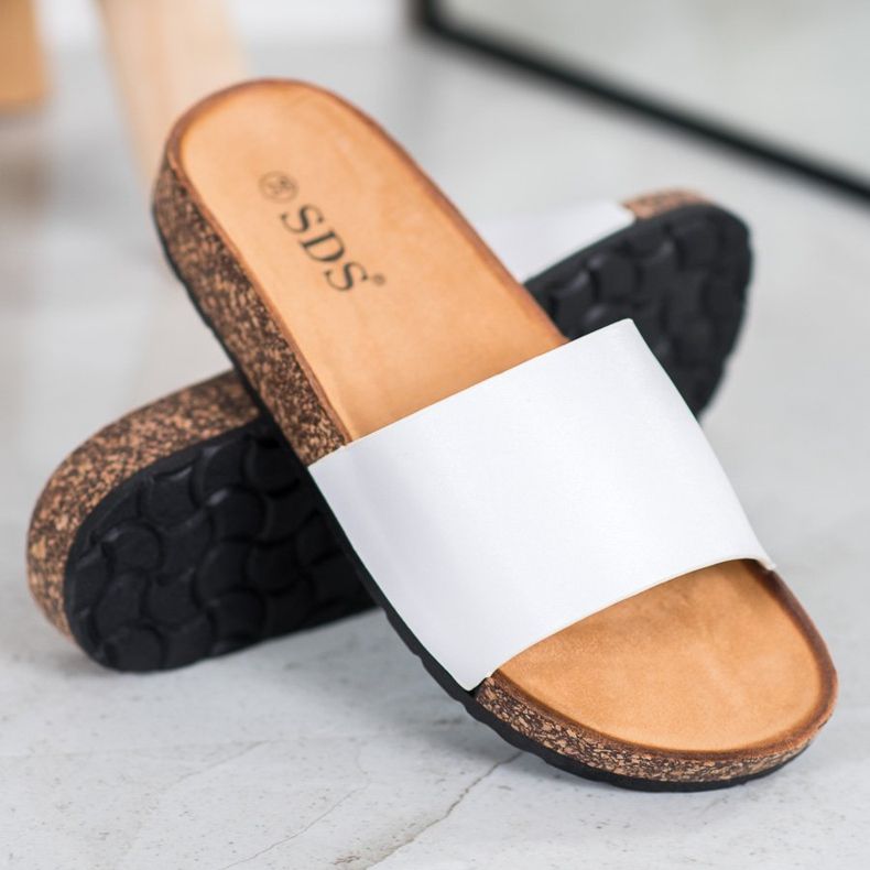 SDS Klasszikus papucs fehér 1