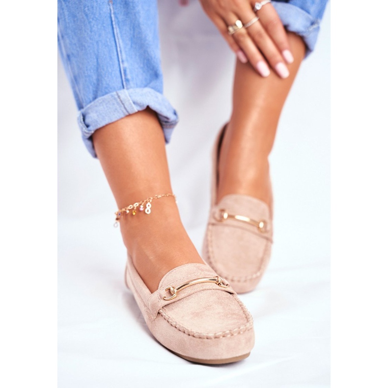 BUGO Női cipők Suede Beige Dive bézs 1