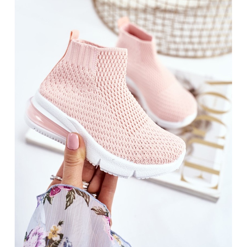 FRROCK Gyermek sportcipő High Pink Tobi rózsaszín 2