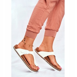 Női papucs Big Star White FF274631 fehér 2